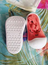 Bebé calcetines de niños niñas zapatos antideslizantes calcetines bebé suave suela de goma zapatos de bebé calcetines bebé antideslizante-calcetines con suela de goma