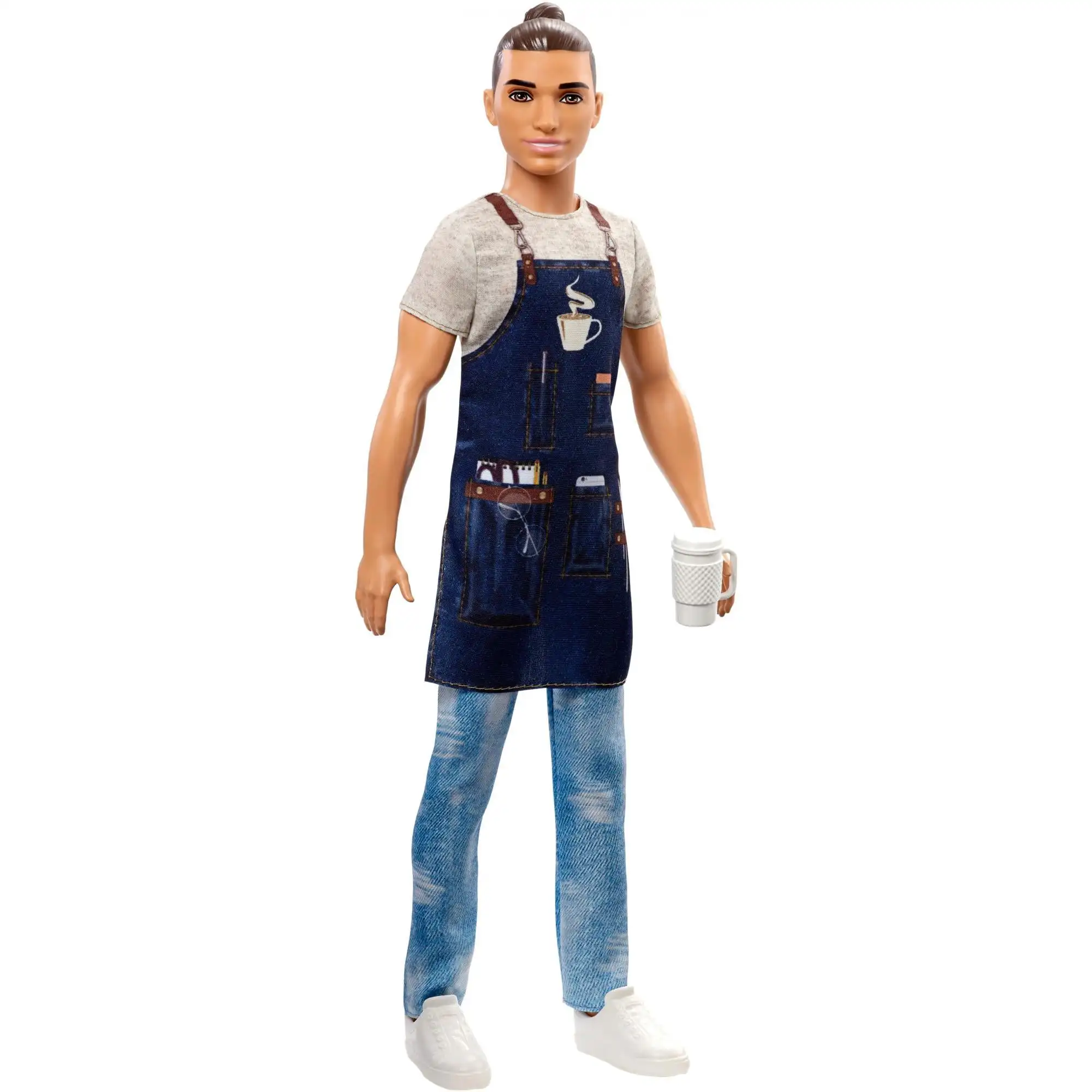 Кукла Кен Barbie Бариста - Цвет: Черный