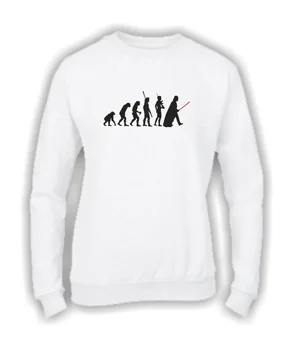 

Felpa girocollo donna basic Top Qualità Top Vestibilità STAR WARS EVOLUTION made in italy