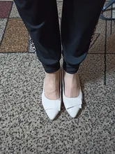 GKTINOO zapatos de marca zapatos de talones señora tacones del cuero genuino del dedo del pie puntiagudo colorido cuadrado de fiesta con tacones zapatos hechos a mano de las mujeres