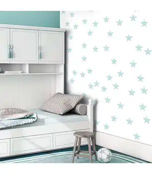 

Mural-Stars-Aquamarine