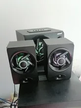 Altavoces de combinación para ordenador barra de sonido envolvente para PC y TV 2021 LED AUX USB con cable inalámbrico Bluetooth sistema de Audio para cine en casa altavoces bluetooth parlante altavoz home theater