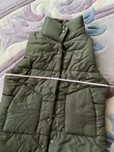 Fashion Vest Outwear Wild-Short-Jacket Women Waistcoat Sleeveless Warm-Down Girls Cotton