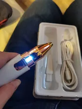 2 en 1 recortador eléctrico de cejas maquillaje indoloro ojo frente depiladora para las mujeres afeitar Razors Mini portátil utensilio para eliminar el vello Facial