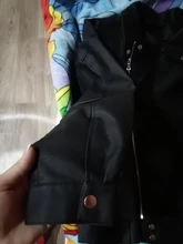 Women's Wild-Jacket Turn-Down-Collar Spring Zipper Black Fashion EAM High-Quality Loose