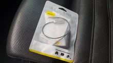 Baseus-adaptador Aux Bluetooth 3,5 para coche, Kit de manos libres con conector USB de 5,0mm, receptor de altavoz, transmisor de Audio y música