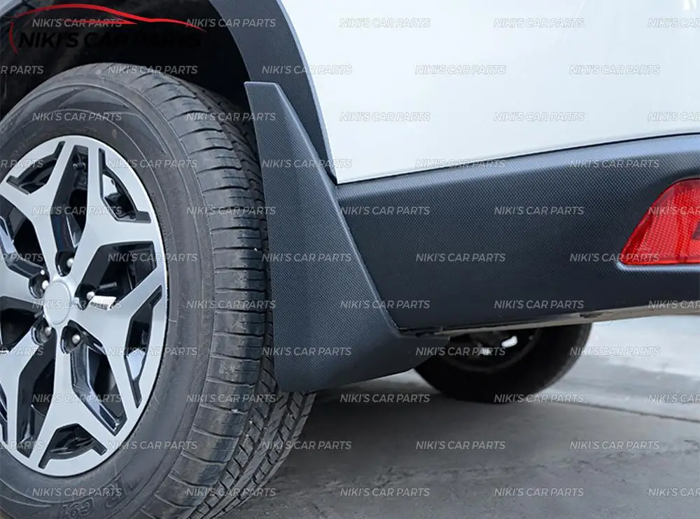 Передние и задние брызговики для Subaru Forester-ABS пластик 1 комплект/4 шт. формовочные украшения автомобиля Стайлинг