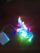 Fairy Light Garland Led-String Wedding-Decoration Patio Christmas Waterproof 100M Holiday