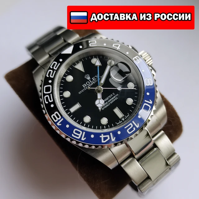 Massage katastrofe sammen Rolex Gmt Master 2 Batman 116710blnr Luxury Wristwatch - Mechanical  Wristwatches - AliExpress