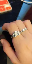 XIYANIKE-Anillo de Plata de Ley 925 con lágrimas de cara Llorona, joyería Retro Neutral, venta directa de fábrica, regalo