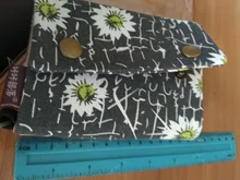 Cartera corta de tela de algodón para mujer, monedero multifunción de gran capacidad, color gris y azul, 2020