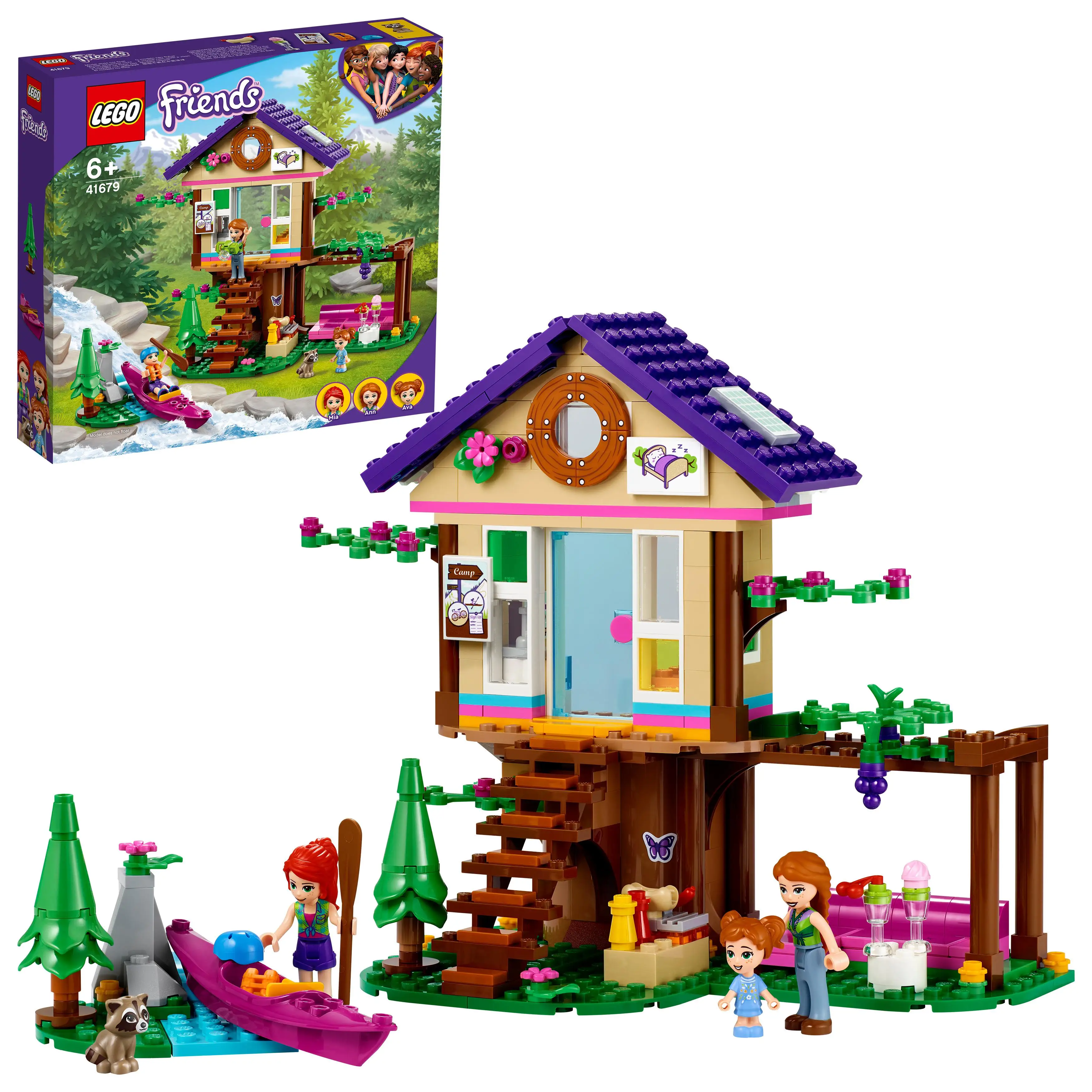 Detective ijs Gewoon overlopen Lego Vrienden Bos: Tree House, constructie Speelgoed Voor Meisjes En Jongens  + 6 Jaar Met Mini Poppen (41679)|null| - AliExpress