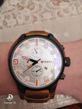 CURREN-Reloj deportivo estilo militar de cuarzo para hombre, cronógrafo con fecha y correa de cuero, marca superior de lujo, negocios, regalo, 8225