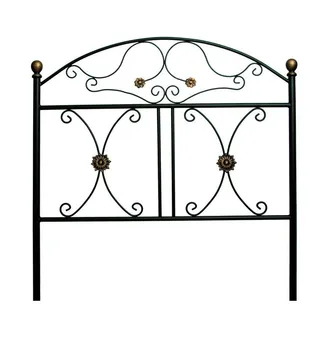 

Header's bed from forging Loge color black with gold ornaments aged