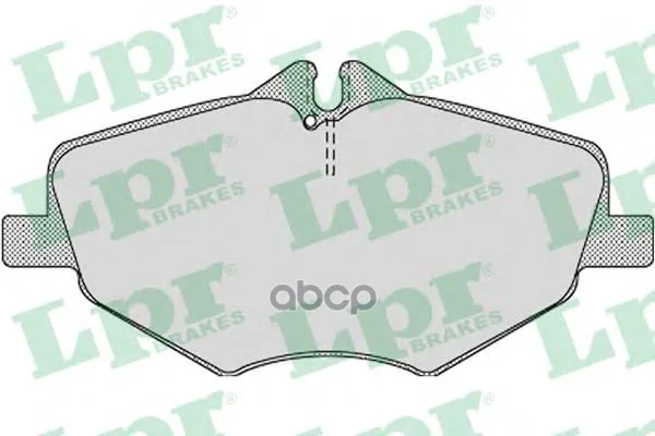Колодки Тормозные Mercedes W211 02 Передние Lpr 05p1124 Lpr арт. 05P1124