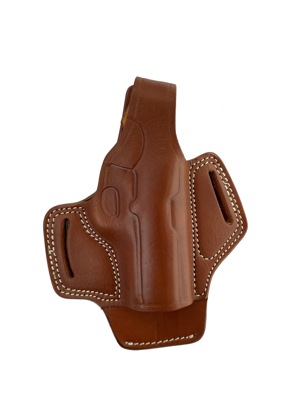 Funda de pistola de cuero para FN 509, barril protegido Owb, transporte de dos ranuras, rotura del pulgar, bolsa de pistola hecha a mano, accesorio para arma de fuego