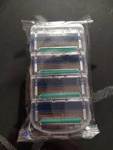 Gillette-Cuchillas de afeitar para hombre Fusion, 5 capas, cuchillas de seguridad, acero inoxidable, cuidado de la cara, 4 unidades