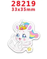 28219 30 шт мультяшный персонаж плоское украшение из смолы PR 28219 - Цвет: 28219