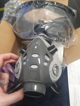 Mascarilla de seguridad para carpintero, protector para pulidora, a prueba de polvo y con 10 filtros nuevo, máscara respiratoria antipolvo con filtro dual