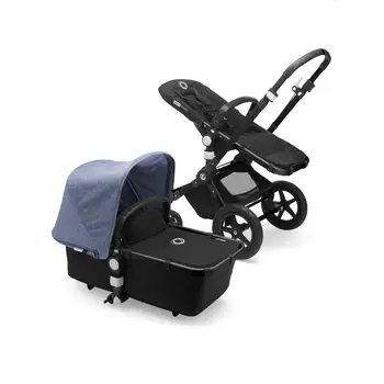 

Bugaboo stroller 2 in 1 cameleon3 plus black/black/blue melange