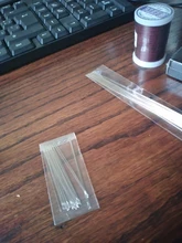 30 Uds aguja para cuentas de joyería haciendo Pines de Metal grandes ojos curva abierta 80mm 100mm 120mm de cuerda de enhebrar agujas de coser