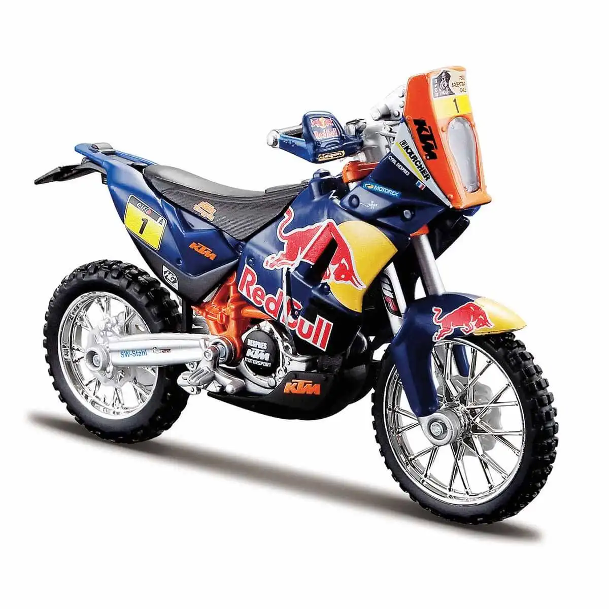 1:18 Red Bull KTM 450 мотоцикл-Ktm Sx-F Factory Edition 2018 - Ktm ралли (Дакар Ралли) |