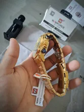 NAVIFORCE-reloj de pulsera militar para hombre de acero, cronógrafo de acero, cronógrafo para hombre, resistente al agua, pantalla dual