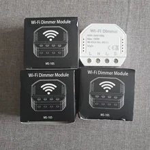 Controlador de intensidad LED inteligente para hogar, wifi inteligente con enchufe de pared, control por aplicación remota para hogar con 1/2 canales, funciona con Alexa Echo y Google Home, bricolaje