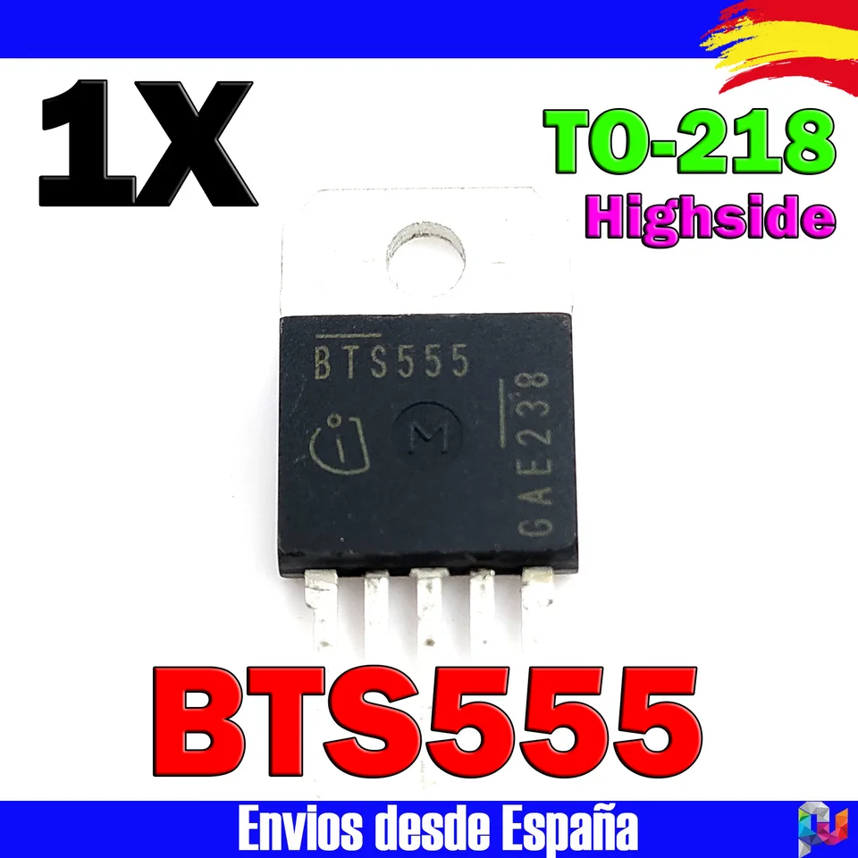 1x BTS555 BTS 555 BTS555P Smart Highside TO-218 Interruttore Di - Foto 10