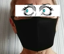 Mascarilla de esquí reutilizable para adultos, pañuelo transpirable de algodón, color negro, a la moda, lavable, protección contra los gérmenes, 25 uds.