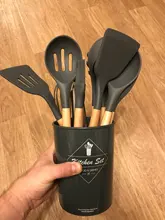 Utensils-Set Storage-Box-Tools Baking-Tools Silicone Kitchenware Non-Stick Heat-Resistant