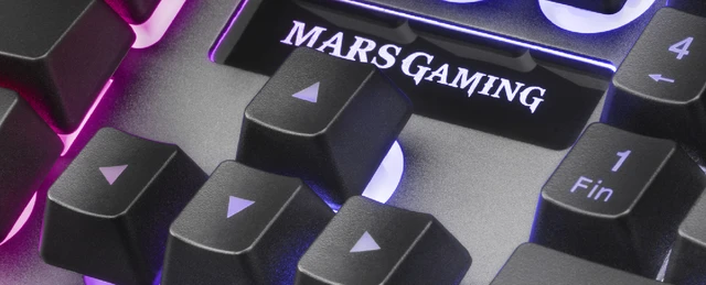 Mars Gaming MK220 - Clavier hybride - Blanc