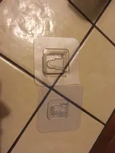 Sucker Wall-Hooks-Hanger Suction-Cup Adhesive Transparent Kitchen Double-Sided Strong