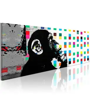 

Picture-Banksy: The Thinker Monkey