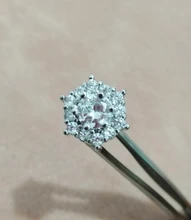 S925 de Color plata Simple ronda Bling CZ piedra de circón pendientes joyería de moda coreana pendientes para las mujeres chica