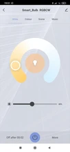 Tuya Smart Wifi LED Bulb E14, RGB Dimmable Light Bulb 4W, , Work with Alexa Echo Google