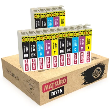 

Original Matsuro | Compatible replacement ink cartridges for EPSON T0715 T0711 T0712 T0713 T0714