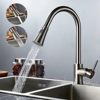 

Mixer tap faucet sink S9011 hand shower single hole single handle mixer tap