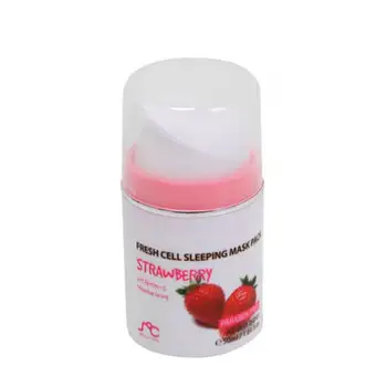 

Night mask sense of care fresh cell sleeping mask pack strawberry