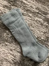 Calcetines calados para bebés, para niñas y niños, de otoño y primavera, hasta la rodilla, accesorios para bebés de 0 a 7 años, nuevos