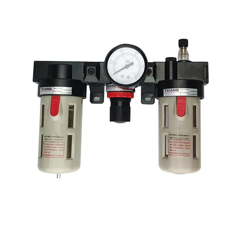 Série Bc3000 Filtro de Tratamento da Fonte de ar Separador Água Óleo pt Rosca Regulador Pressão Kit bc