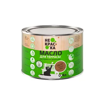 

Oil for Wood Terrace некраска 0,4 L dark walnut