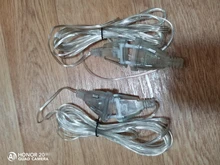 Standard-Power-Extension-Cord String-Lights Eu-Us-Plug Transparent 220V 3M 110V for Holiday