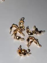 Lote de conectores de cadena de bolas Calotte de 4x7mm, componentes de conectores para joyería DIY, 100 unids/lote