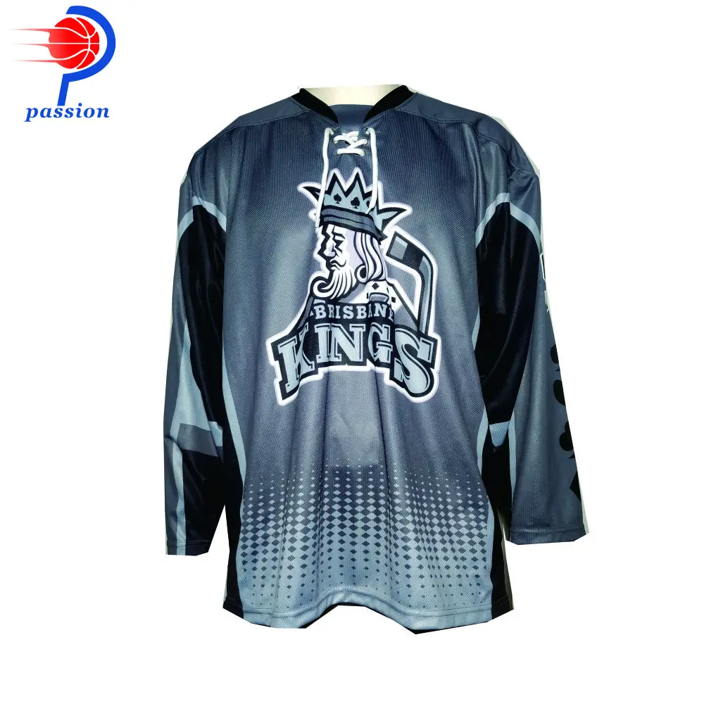 MOQ 5pcs Promotional custom King ice hockey jerseys Factory Price | Спорт и развлечения