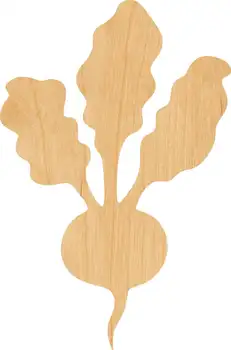 

Beet Wooden Laser Cut Out Shape - Great for Crafting - Hobbyist - D.I.Y. Projects