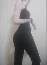 Pantalones vaqueros ajustados rasgados para damas, vaqueros negros de cintura alta elástica con agujeros, Vaqueros rotos para mujer con agujeros, vaqueros de verano 2020