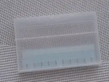 Caja de almacenamiento de brocas de acrílico, recipiente de exhibición de soportes vacíos, cortador de carcasas de uñas para fresadora, accesorios de manicura, BE867