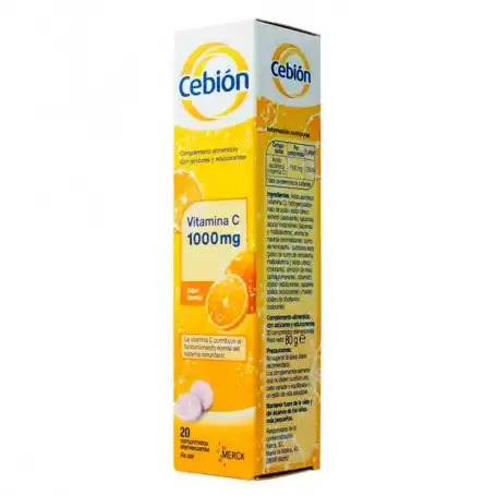 Cebion 1000 Mg Vitamina C Comprimidos Efervescentes Organizadores De Remedios Aliexpress