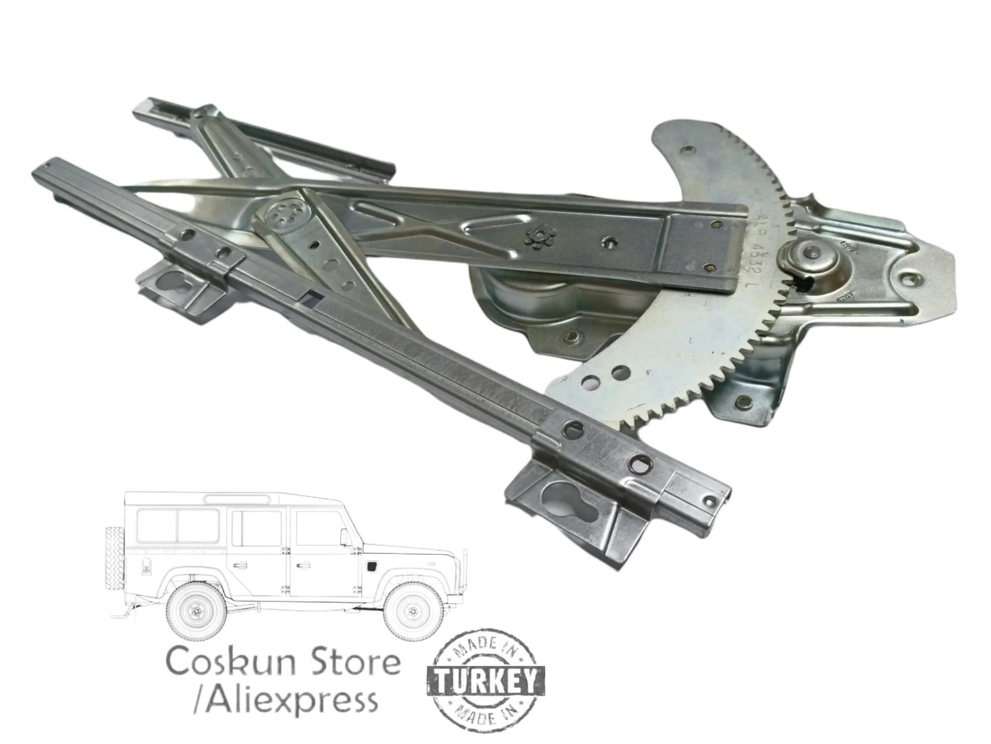 

For Land Rover Defender 110 90 30 Front Left Front Right Window Regulator Part ALR4532